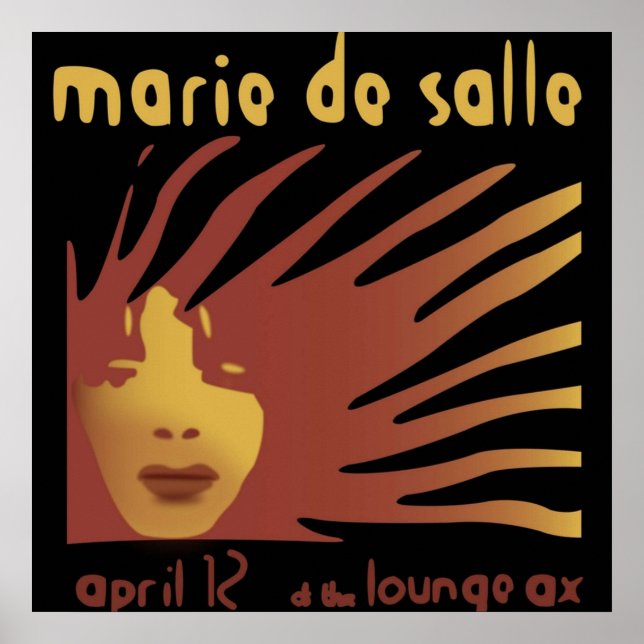 Affiche Haute fidélité 2000 Marie De Salle (Devant)