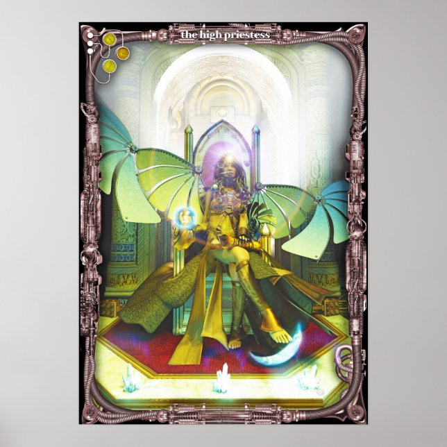 Affiche Haute Prêtesse, par Joseph Maas (Devant)
