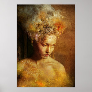 Affiche Haute prêtresse d'affiche de la terre