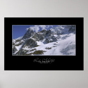 Affiche Hautes montagnes : La Meije en France