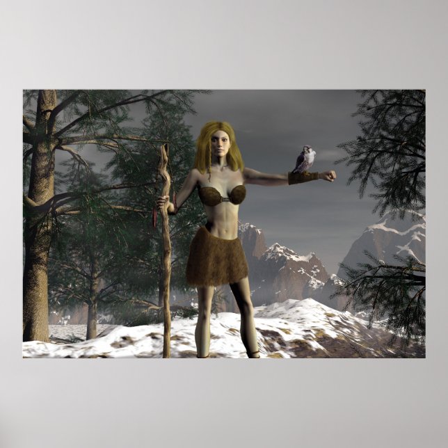 Affiche Hauteur du faucon (Devant)