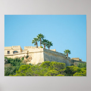 Affiche Hauteurs de la Citadelle de Gozo