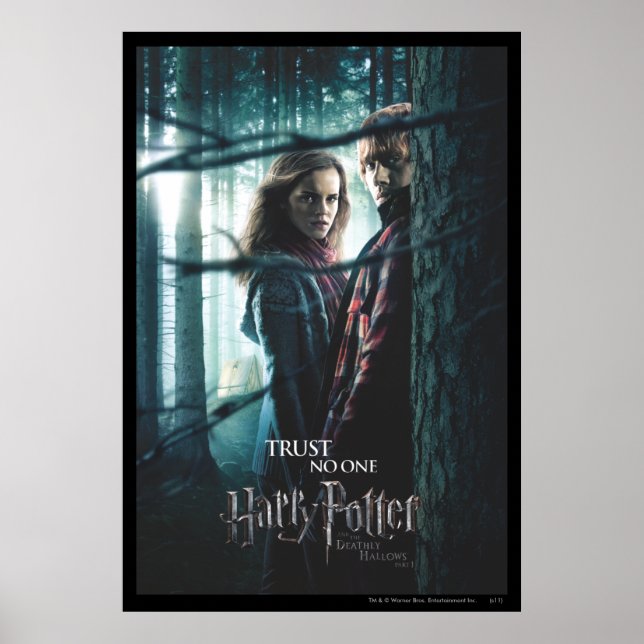 Affiche Hauteurs mortelles - Hermione et Ron (Devant)