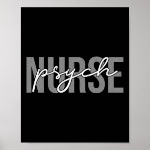 Affiche Hauts de blouse pour infirmière en psychiatrie pra