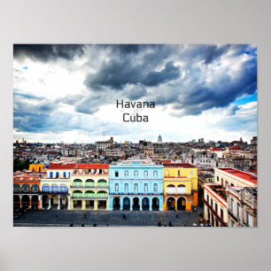 Affiche Havana, Cuba