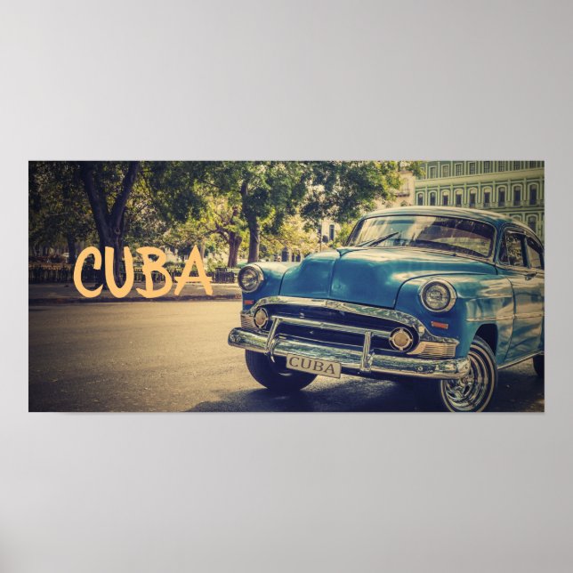 AFFICHE HAVANA CUBA (Devant)