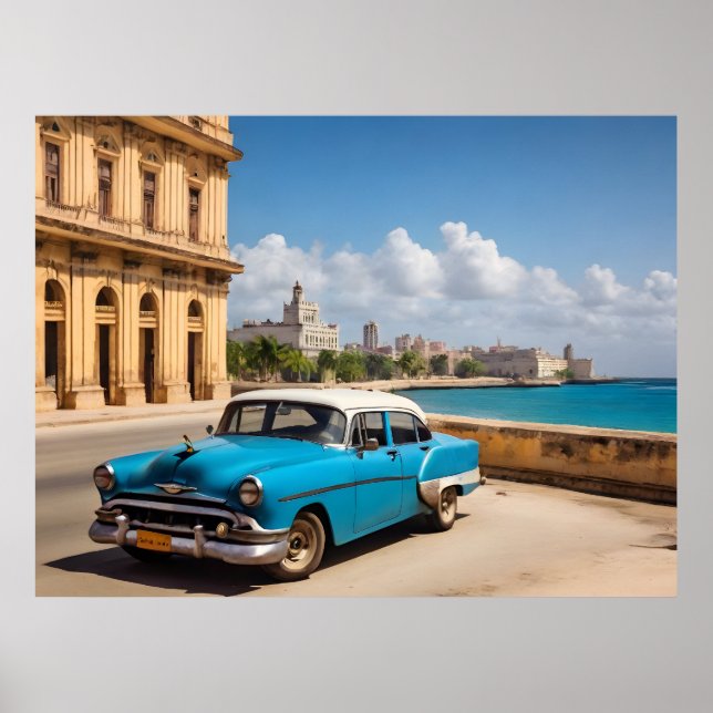 Affiche Havane Cuba (Devant)