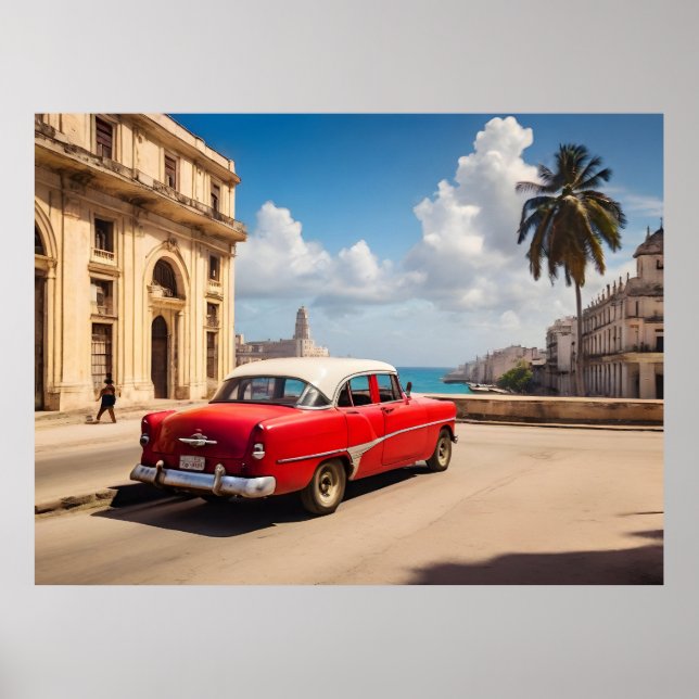 Affiche Havane Cuba (Devant)