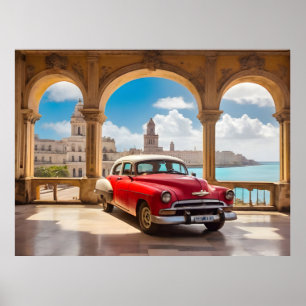Affiche Havane Cuba