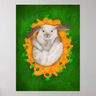 Affiche Havre de carottes : Bou Blissful de Bunny Brown et