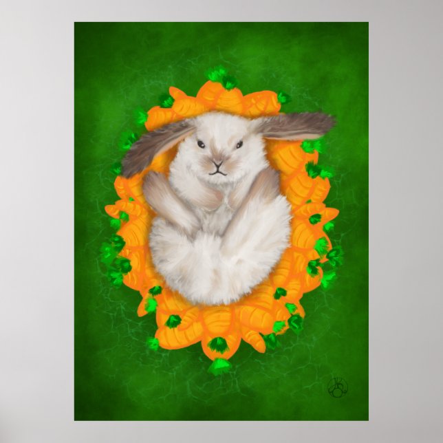 Affiche Havre de carottes : Bou Blissful de Bunny Brown et (Devant)