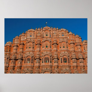 Affiche Hawa Mahal, Jaipur, Inde