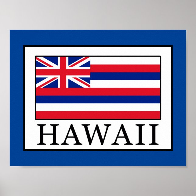 Affiche Hawaii (Devant)