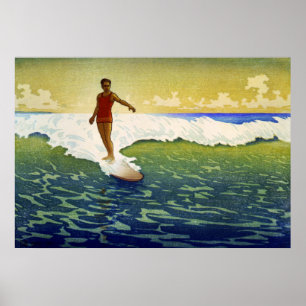 Affiche Hawaii - Charles William Bartlett - 1918