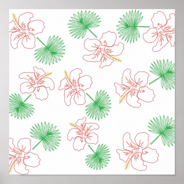 Affiche Hawaiian 02 (Devant)