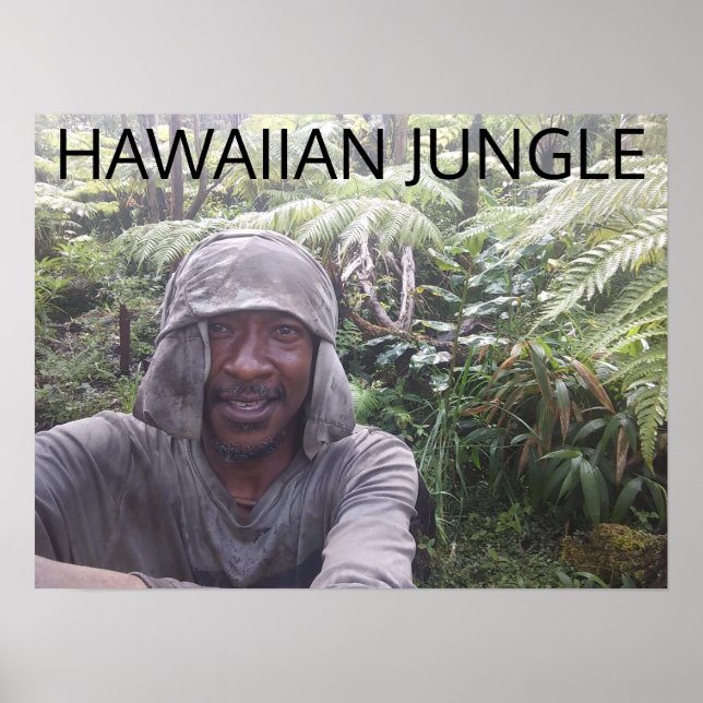 AFFICHE HAWAIIAN JUNGLE (Devant)