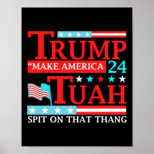 Affiche Hawk Tuah Funny Viral Humour Mème Vidéo Tee Girl 2