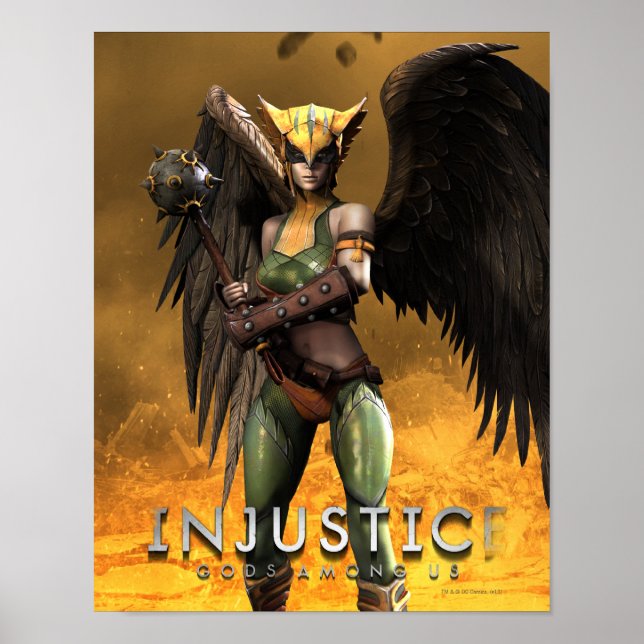 Affiche Hawkgirl (Devant)