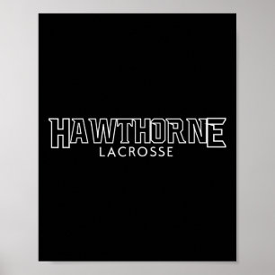 Affiche Hawthorne Lacrosse 2024