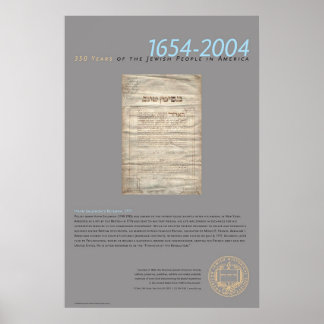 Affiche Haym Salomon's Ketubah, 1777