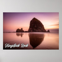 Haystack Rock, Côte De L'Oregon, États-Unis