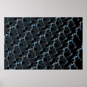 Affiche Haze - Mandelbrot Fractal