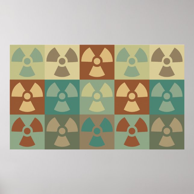 Affiche Hazmat Pop Art (Devant)
