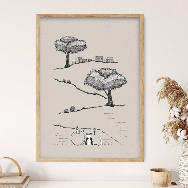 Affiche He Is Risen, Empty Tomb, WALL Art, Jesus Print, Je (Créateur téléchargé)