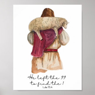 Affiche He left the 99 to rescue the 1