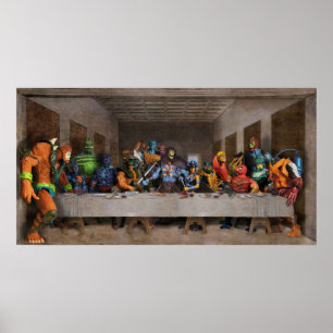Affiche He-Man Villains Épopée Dernière soupe