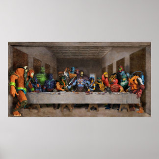 Affiche He-Man Villains Épopée Dernière soupe