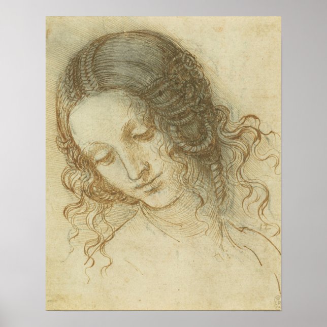 Affiche Head of Leda Da Vinci (Devant)
