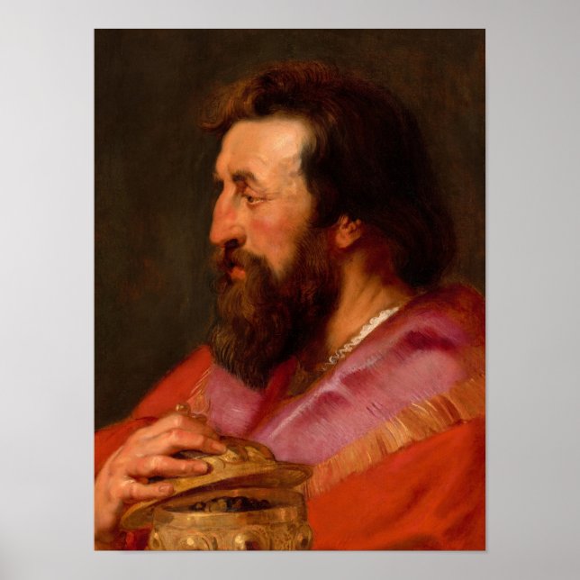 Affiche Head of One of the Three Kings, Melchior (Devant)