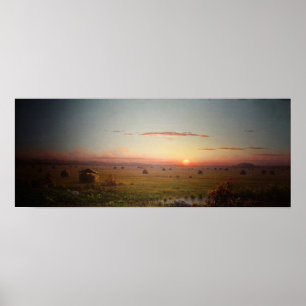 Affiche Heade - Marais D'Ipswich 1867