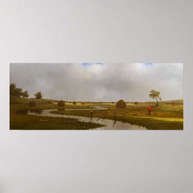 Affiche Heade - Marshfield Meadows 1878 (Devant)