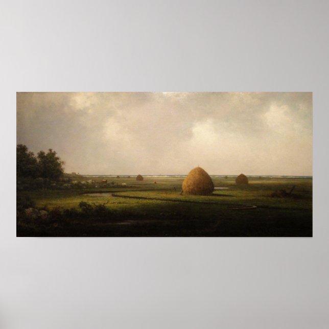 Affiche Heade - Vue De Marshfield (Devant)