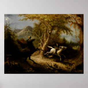 Affiche Headless Horseman Halloween Legend Sleepy Hollow