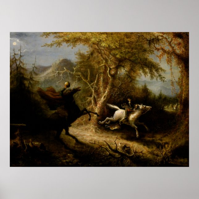Affiche Headless Horseman Halloween Legend Sleepy Hollow (Devant)