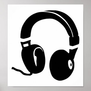 Affiche Headphones