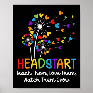Affiche Headstart Teacher Early Childhood Educator 
