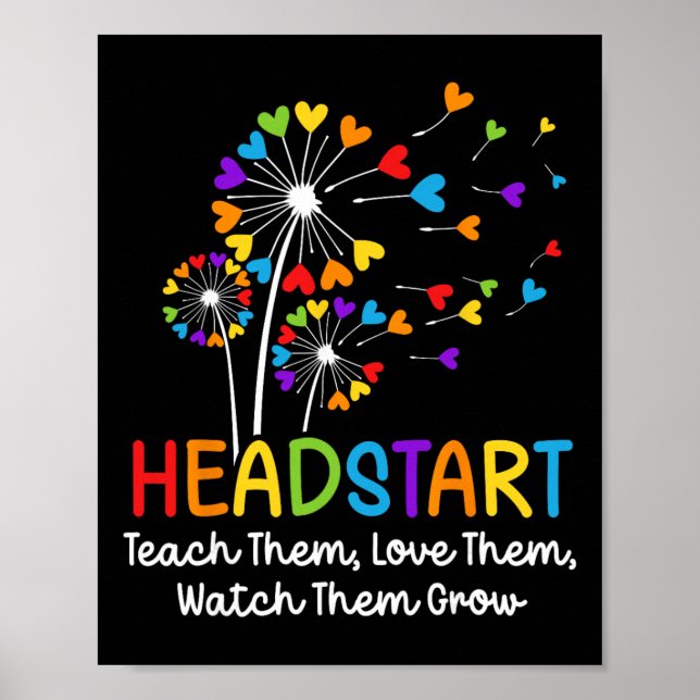 Affiche Headstart Teacher Early Childhood Educator  (Devant)