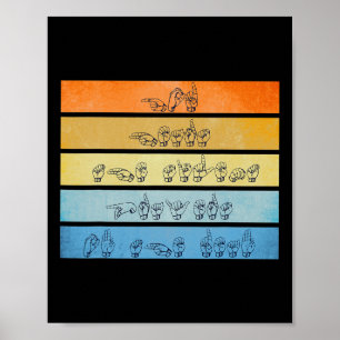 Affiche Hears Prayers Sourde Sensibilisation Langue des si