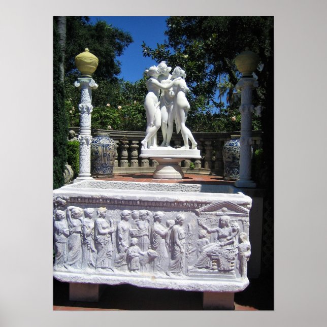 Affiche Hearst Castle, San Simeon, California (Devant)