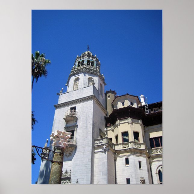 Affiche Hearst Castle, San Simeon, Californie (Devant)