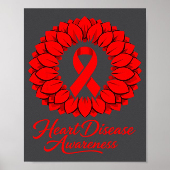 Affiche Heart Disease Awareness  (Devant)