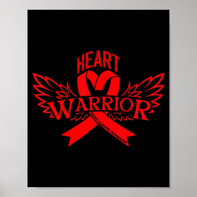 Affiche Heart Disease Awareness  (Devant)