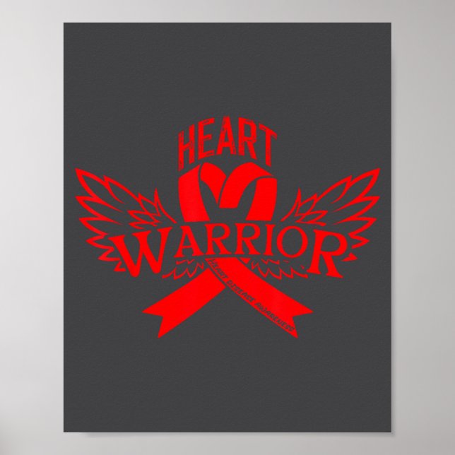 Affiche Heart Disease Awareness  (Devant)