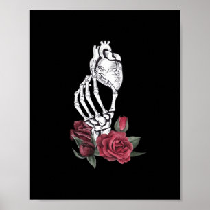 Affiche Heart The Skeleton's Hand Classic