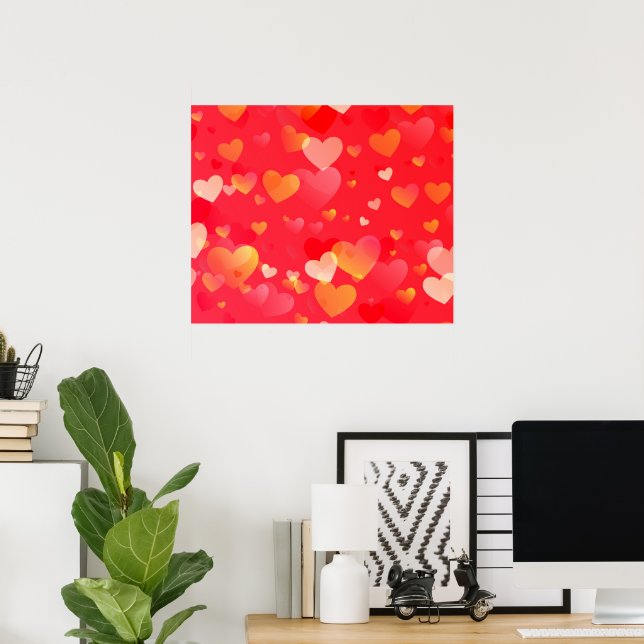 Affiche Hearts (Bureau à domicile)