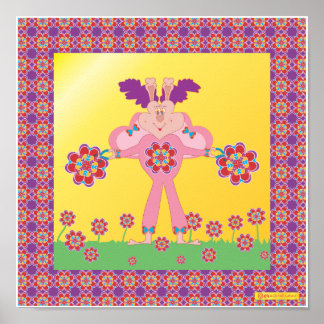 Affiche HeartThrob HeartMark HeartButterflies (TM)